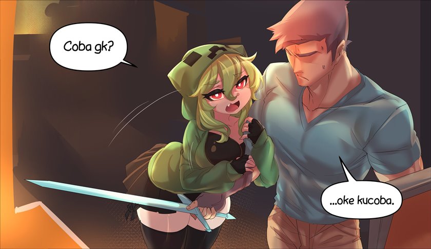 Minecraft Waifu Chapter 19 Gambar 7