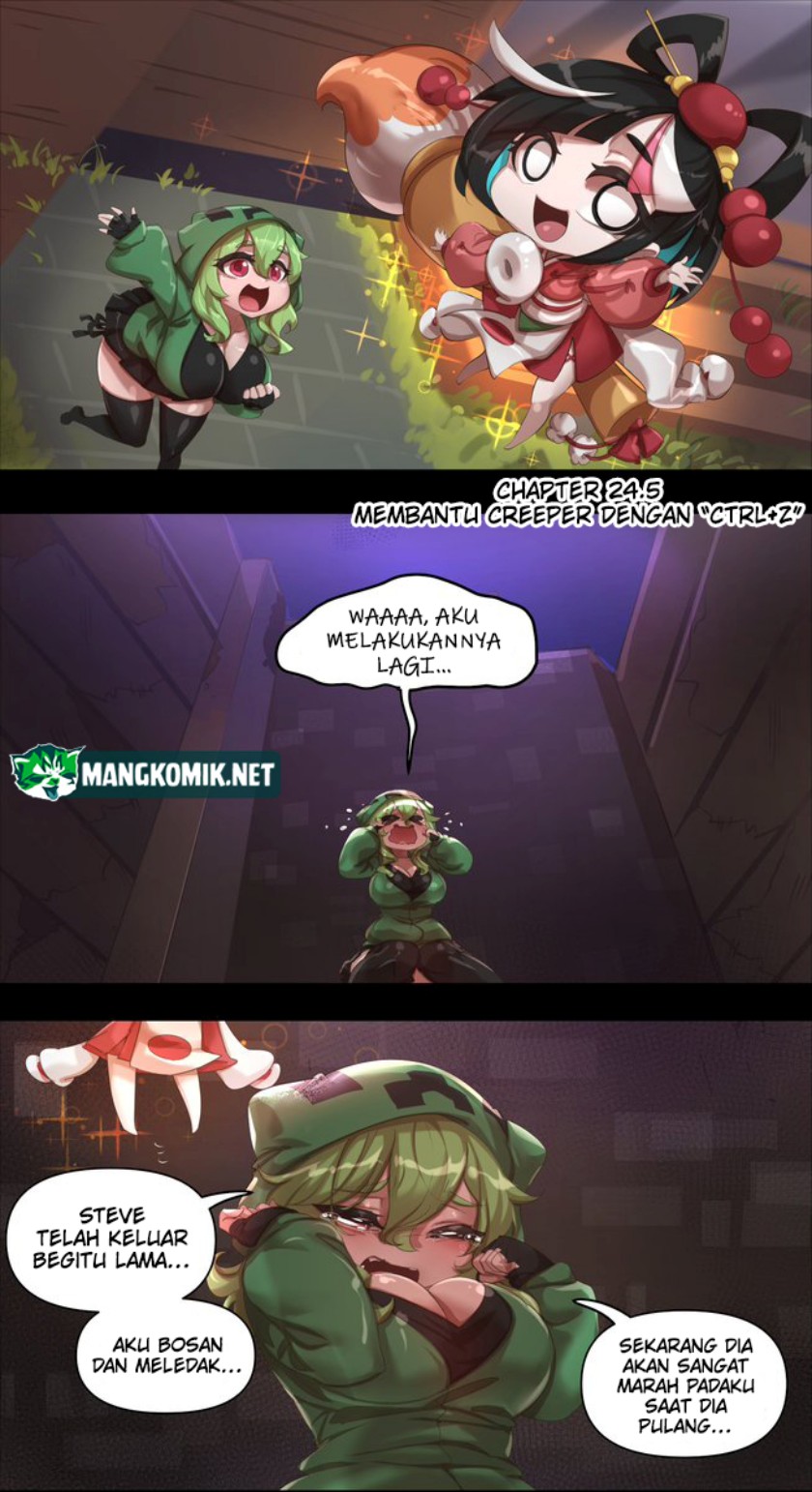 Minecraft Waifu Chapter 24.5 Gambar 2