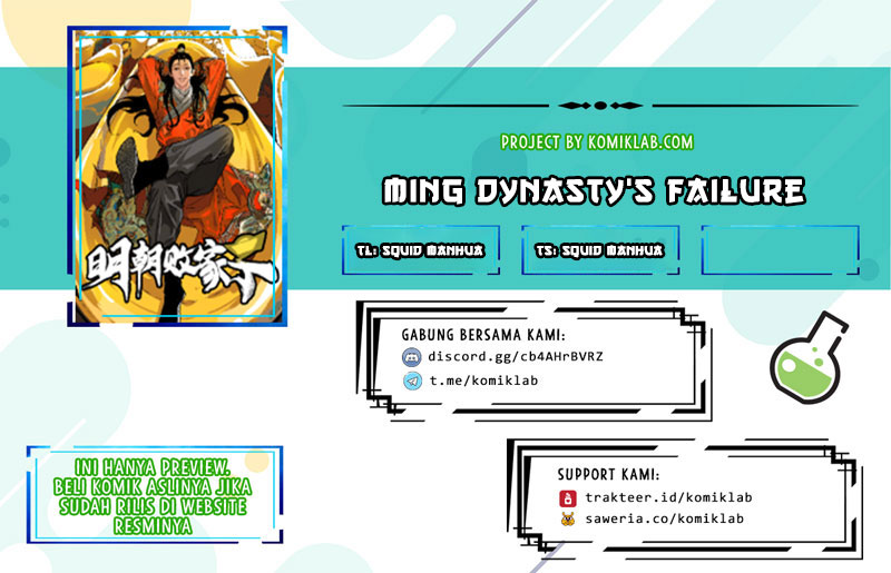 Ming Dynasty’s Failure Chapter 03 Gambar 1