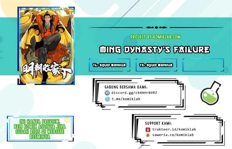Ming Dynasty’s Failure Chapter 05 Gambar 1