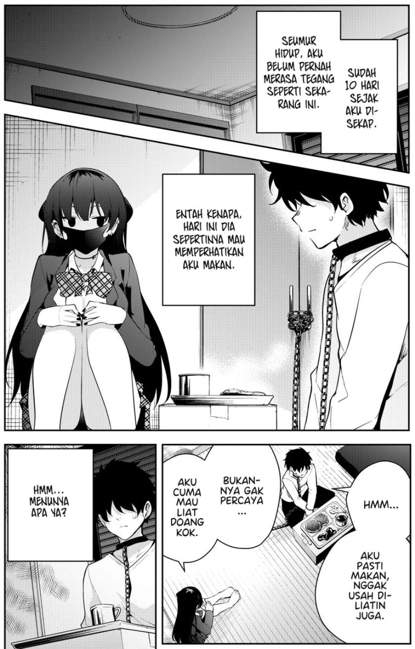 Mishiranu Joshikousei ni Kankensareta Mangaka no Hanashi (The Story of a Manga Artist Confined by a Strange High School Girl) Chapter 10 Gambar 1