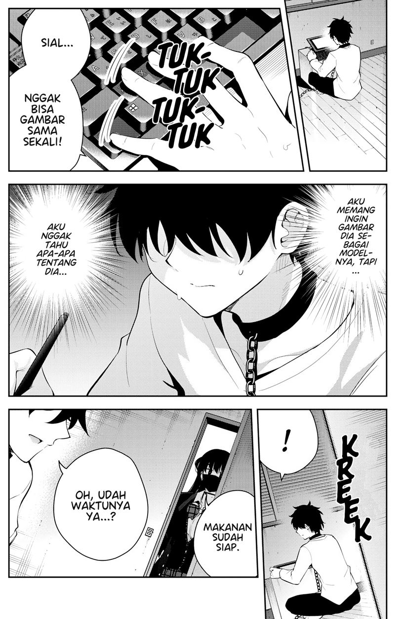 Mishiranu Joshikousei ni Kankensareta Mangaka no Hanashi (The Story of a Manga Artist Confined by a Strange High School Girl) Chapter 15 Gambar 1