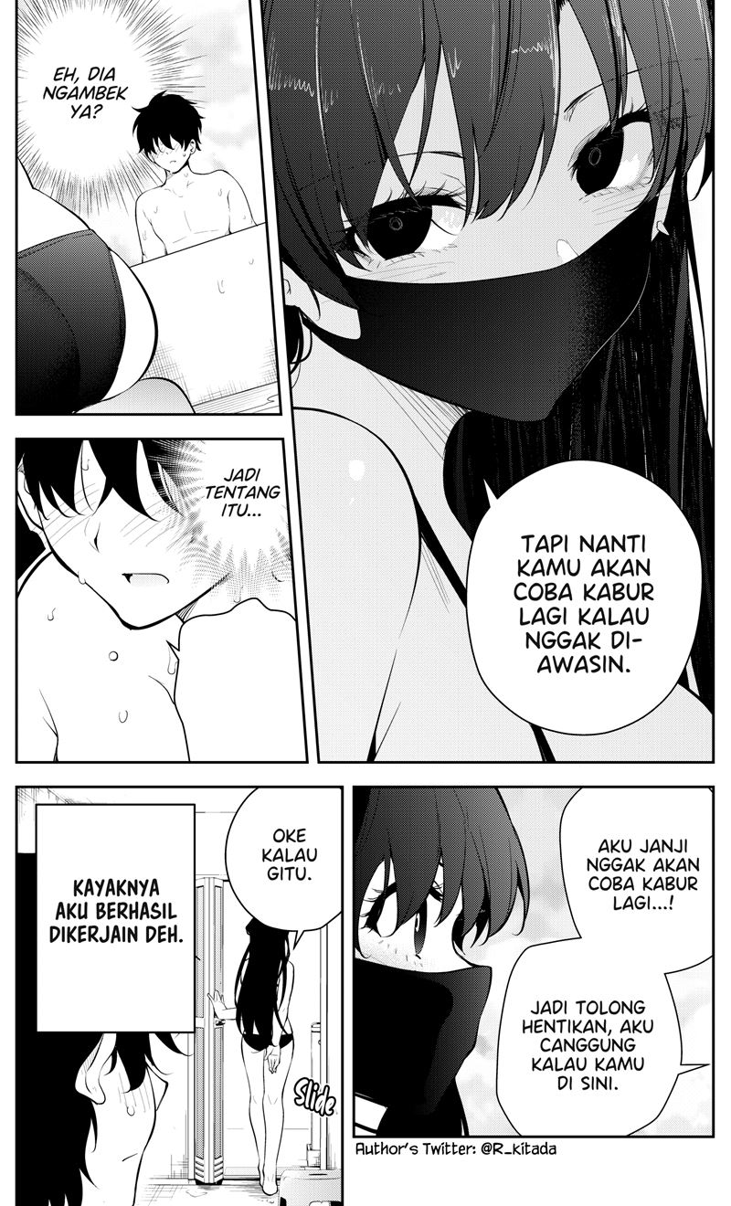 Mishiranu Joshikousei ni Kankensareta Mangaka no Hanashi (The Story of a Manga Artist Confined by a Strange High School Girl) Chapter 17 Gambar 4