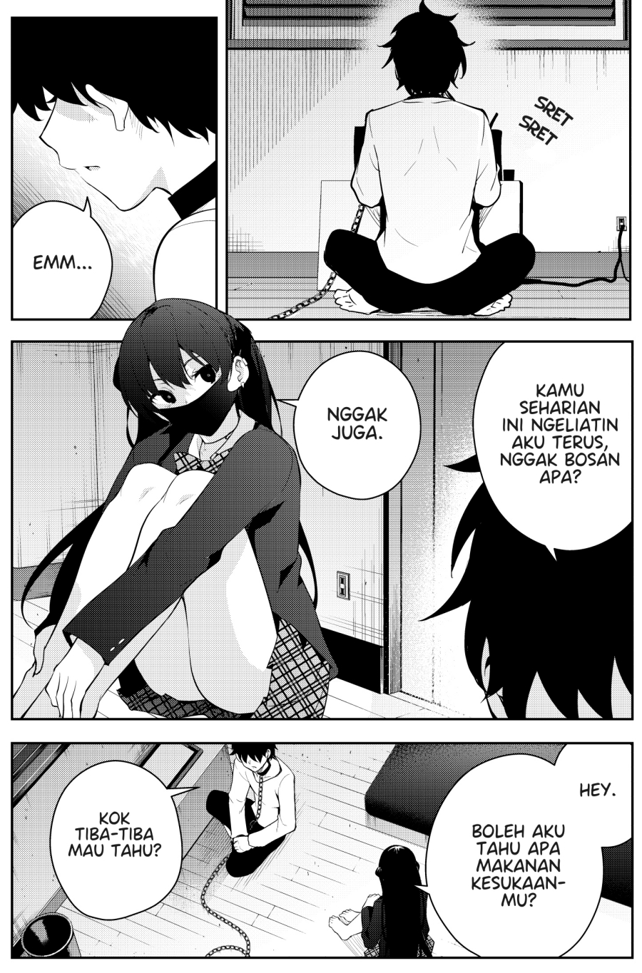 Mishiranu Joshikousei ni Kankensareta Mangaka no Hanashi (The Story of a Manga Artist Confined by a Strange High School Girl) Chapter 21 Gambar 1