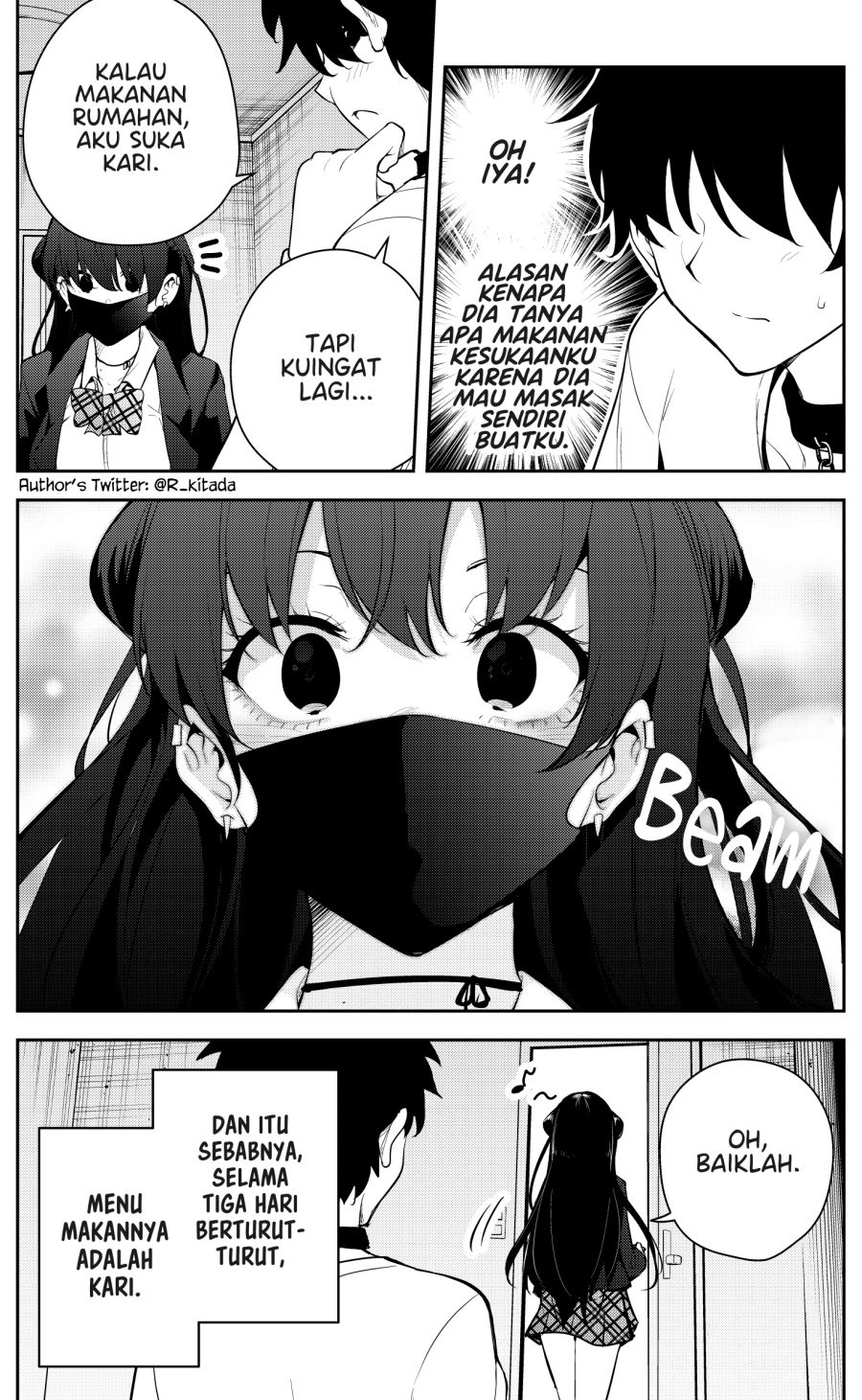 Mishiranu Joshikousei ni Kankensareta Mangaka no Hanashi (The Story of a Manga Artist Confined by a Strange High School Girl) Chapter 21 Gambar 4