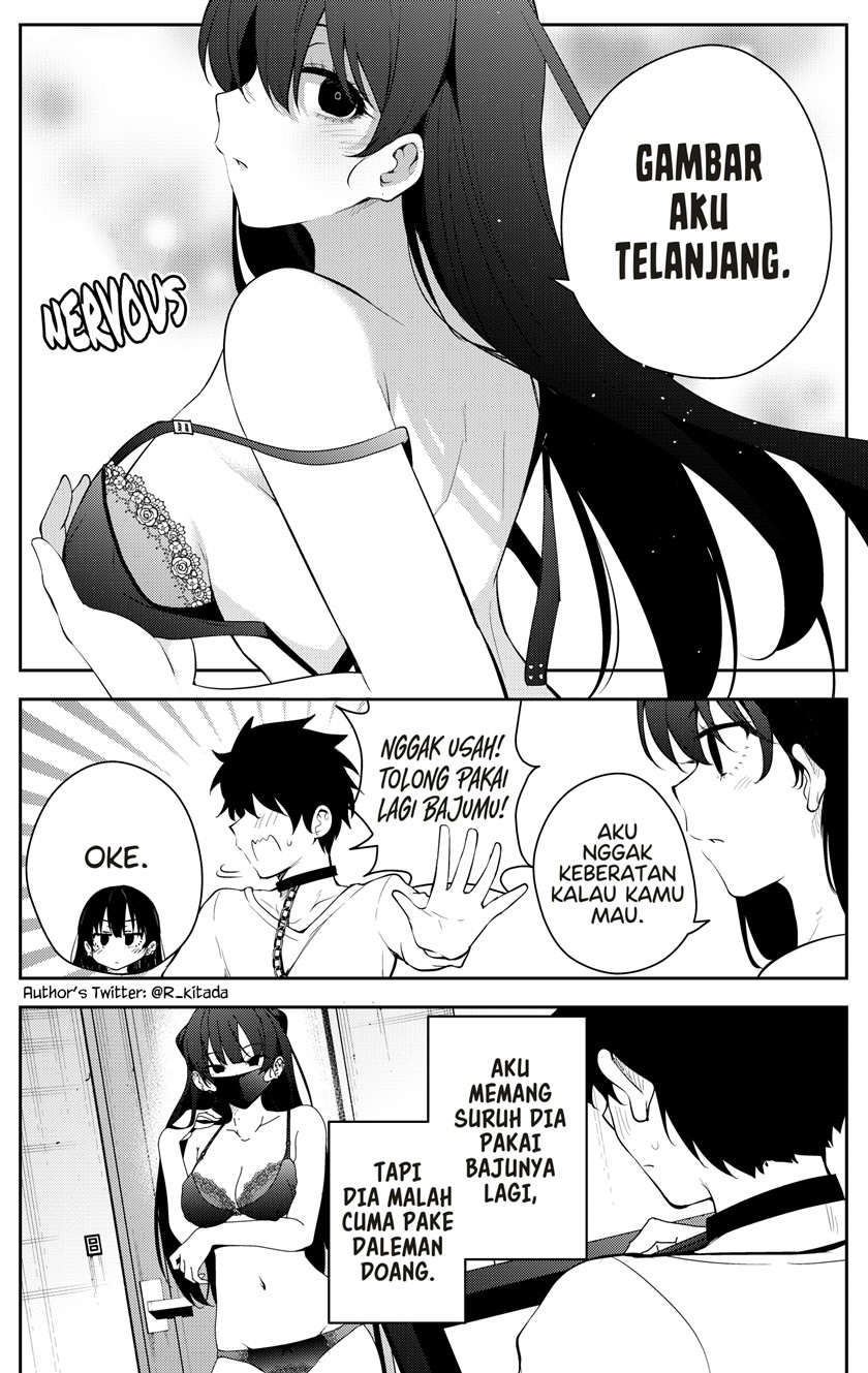 Mishiranu Joshikousei ni Kankensareta Mangaka no Hanashi (The Story of a Manga Artist Confined by a Strange High School Girl) Chapter 22 Gambar 4
