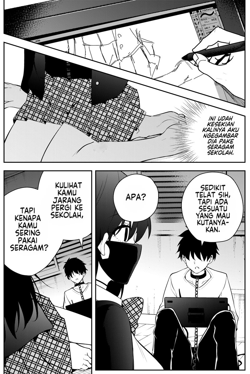 Mishiranu Joshikousei ni Kankensareta Mangaka no Hanashi (The Story of a Manga Artist Confined by a Strange High School Girl) Chapter 24 Gambar 1