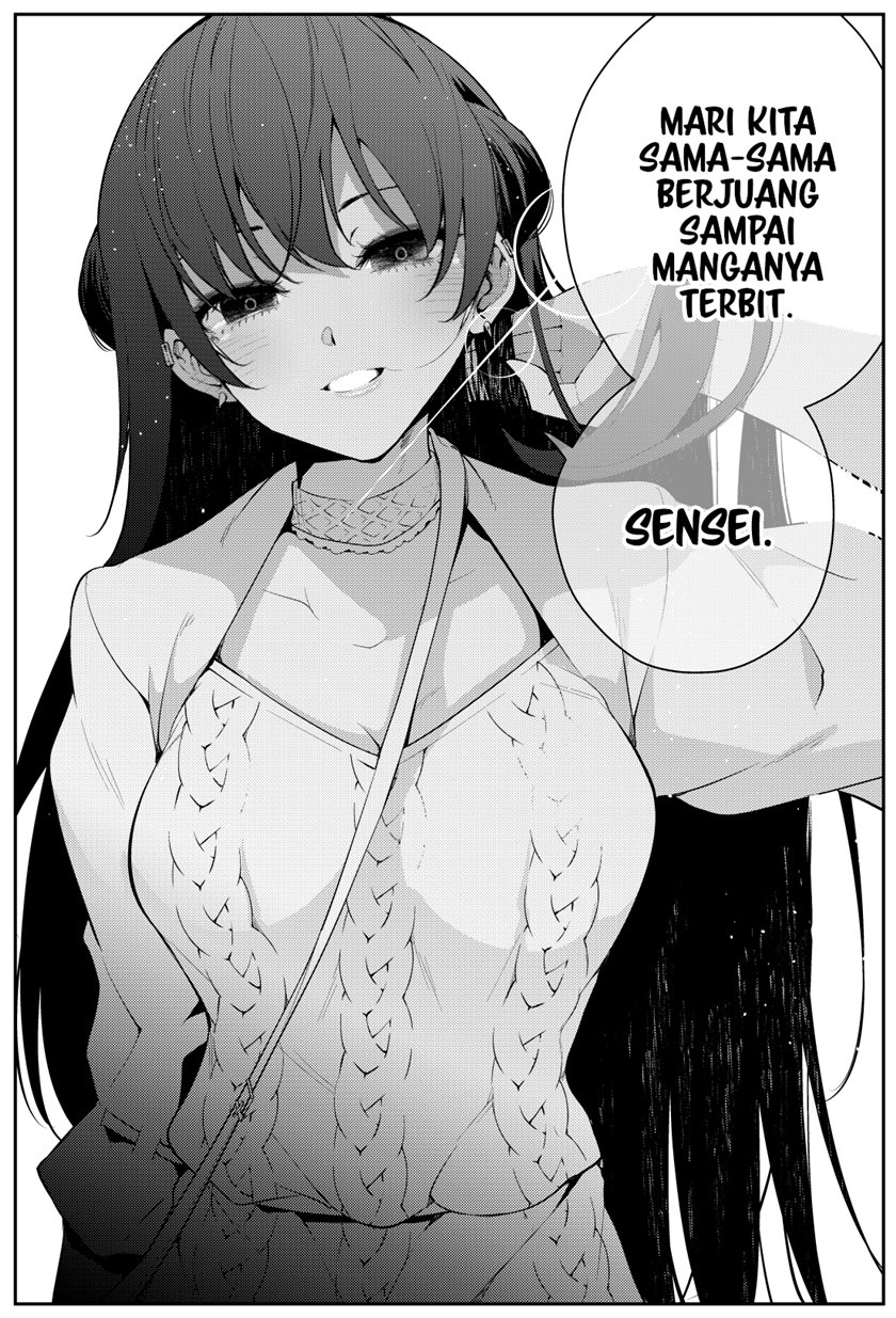 Mishiranu Joshikousei ni Kankensareta Mangaka no Hanashi (The Story of a Manga Artist Confined by a Strange High School Girl) Chapter 31 Gambar 9