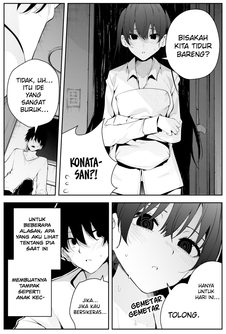 Mishiranu Joshikousei ni Kankensareta Mangaka no Hanashi (The Story of a Manga Artist Confined by a Strange High School Girl) Chapter 37 Gambar 3