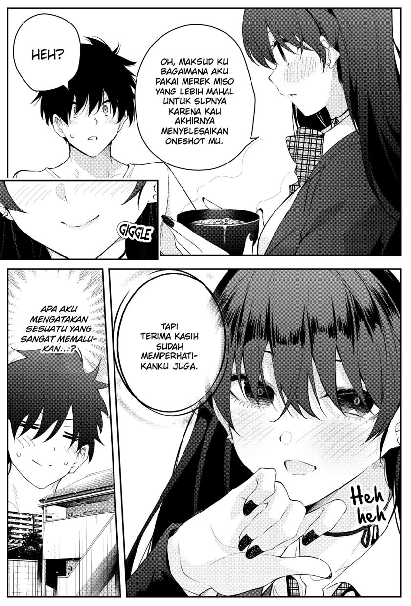 Mishiranu Joshikousei ni Kankensareta Mangaka no Hanashi (The Story of a Manga Artist Confined by a Strange High School Girl) Chapter 39 Gambar 4