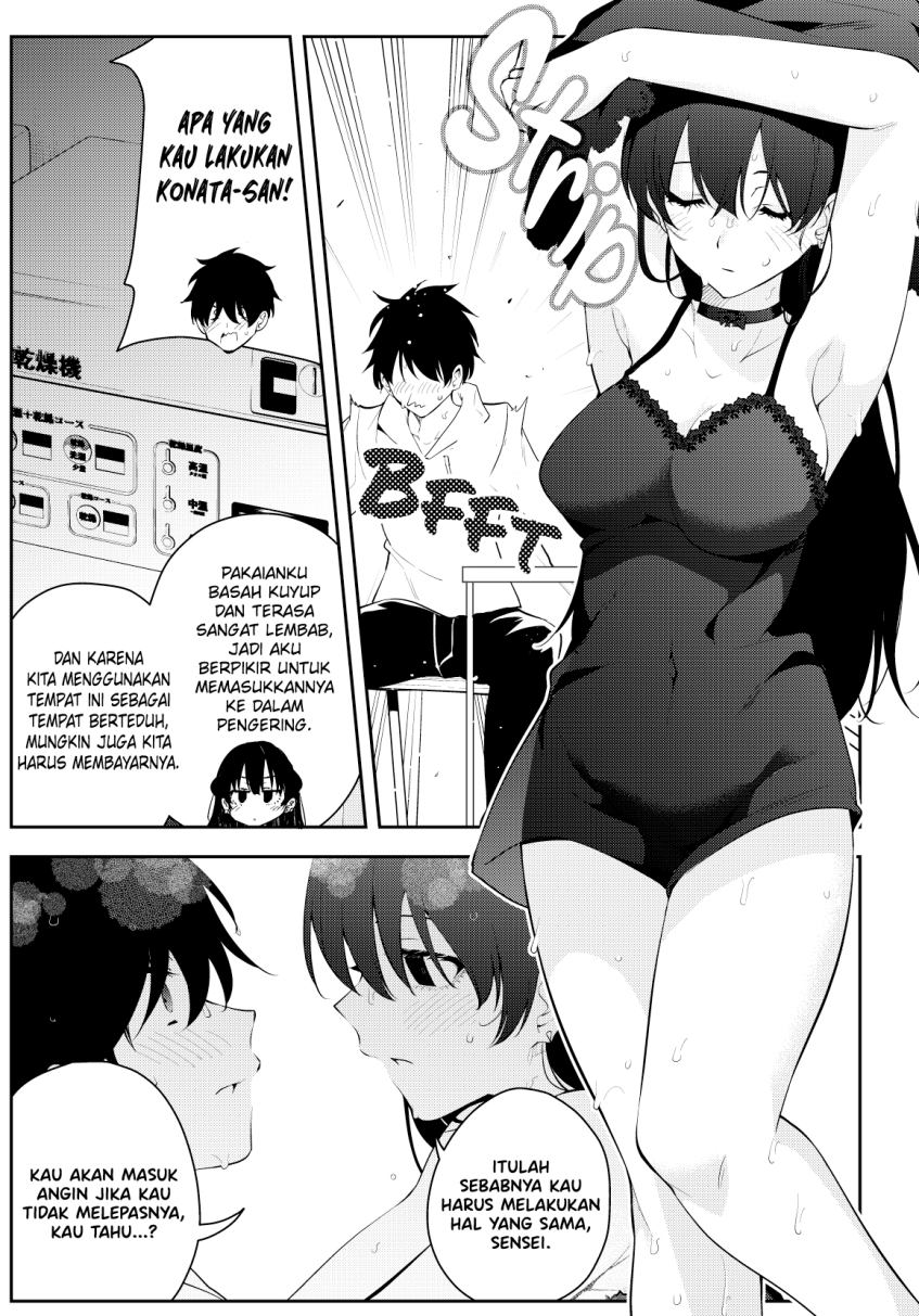 Mishiranu Joshikousei ni Kankensareta Mangaka no Hanashi (The Story of a Manga Artist Confined by a Strange High School Girl) Chapter 45 Gambar 4