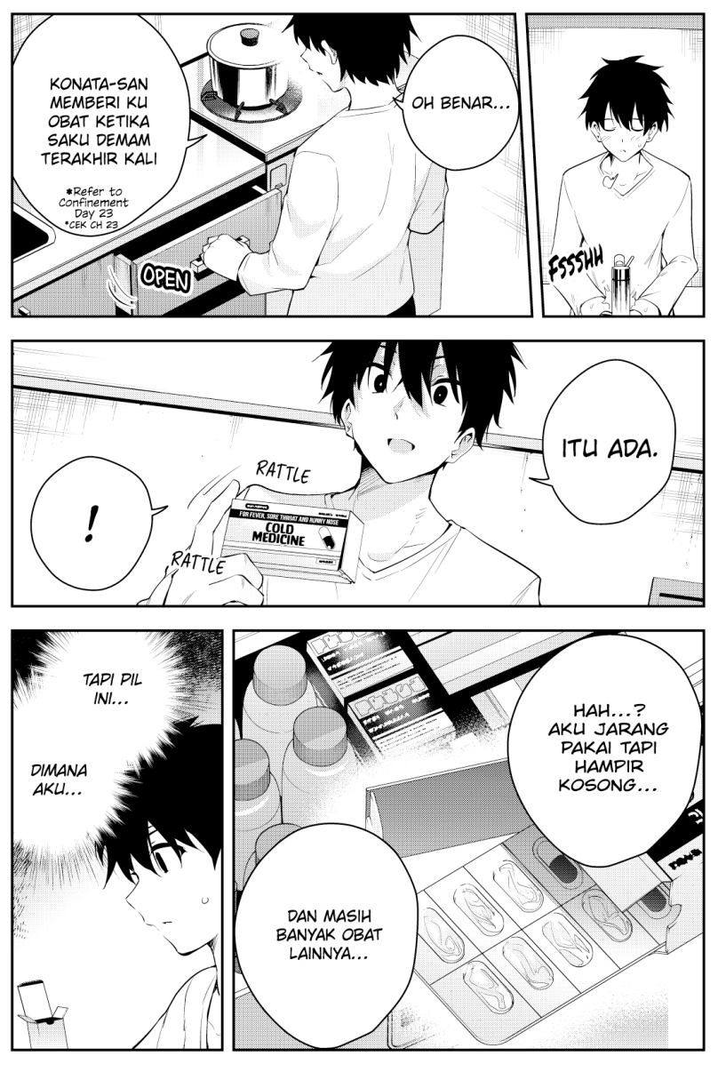 Mishiranu Joshikousei ni Kankensareta Mangaka no Hanashi (The Story of a Manga Artist Confined by a Strange High School Girl) Chapter 47 Gambar 3