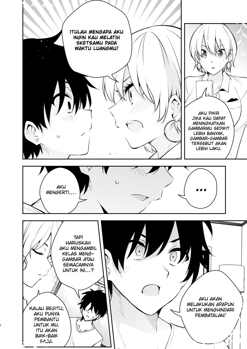 Mishiranu Joshikousei ni Kankensareta Mangaka no Hanashi (The Story of a Manga Artist Confined by a Strange High School Girl) Chapter 49 Gambar 3