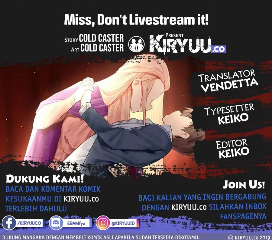 Miss, don’t livestream it! Chapter 16 Gambar 1