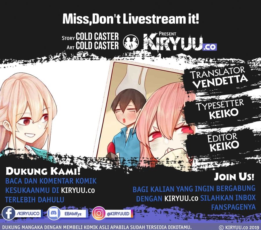 Miss, don’t livestream it! Chapter 20 Gambar 1