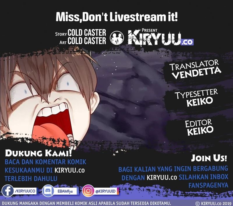 Miss, don’t livestream it! Chapter 21 Gambar 1