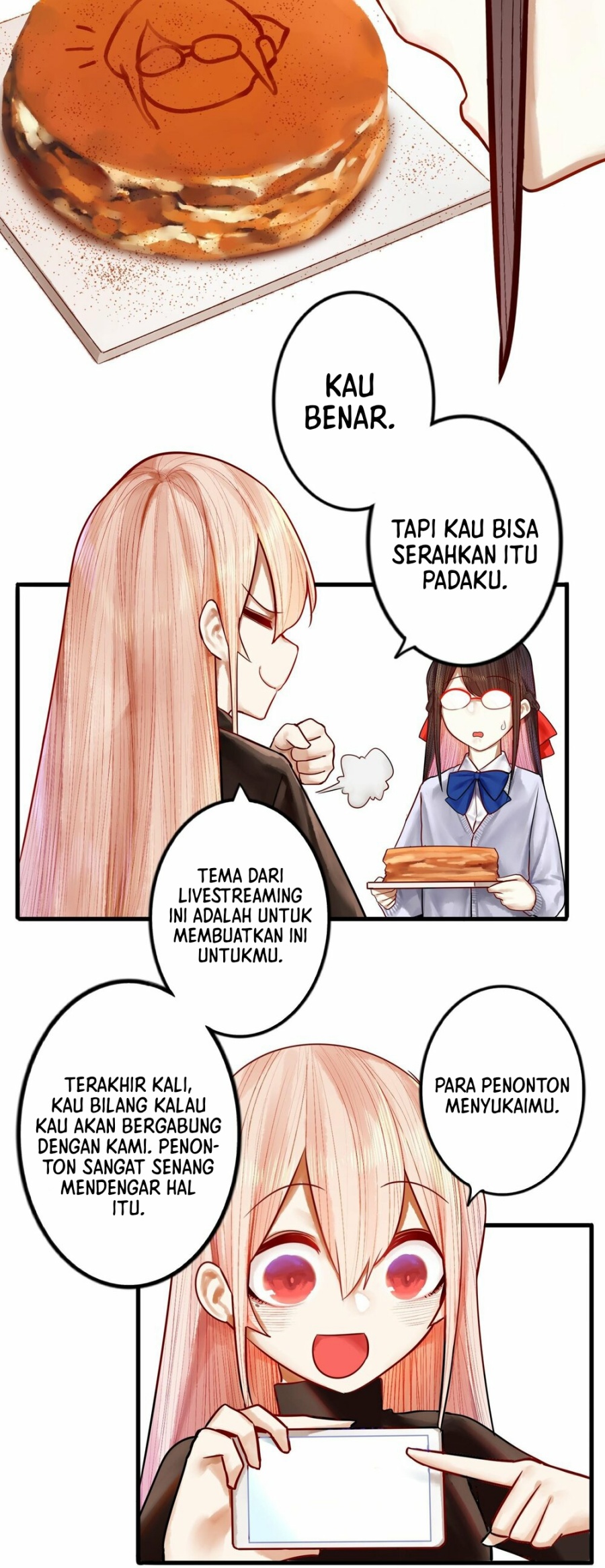 Miss, don’t livestream it! Chapter 26.2 Gambar 10