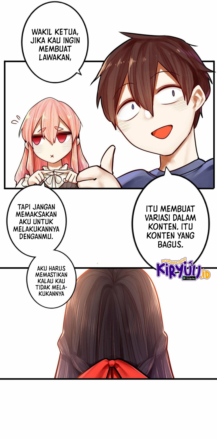 Miss, don’t livestream it! Chapter 26.2 Gambar 11