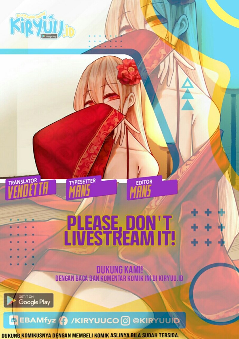 Miss, don’t livestream it! Chapter 27.1 Gambar 1
