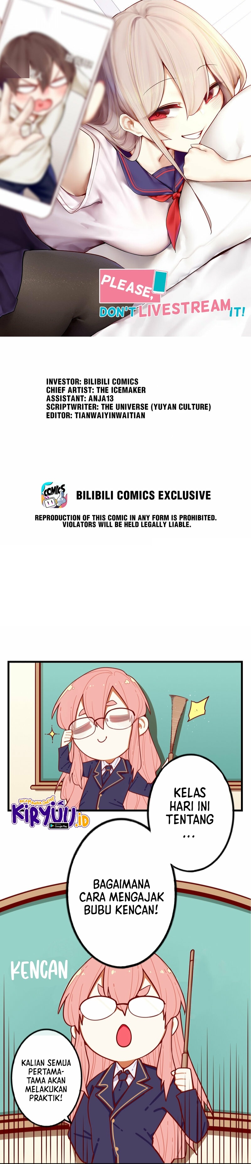 Miss, don’t livestream it! Chapter 30 Gambar 2