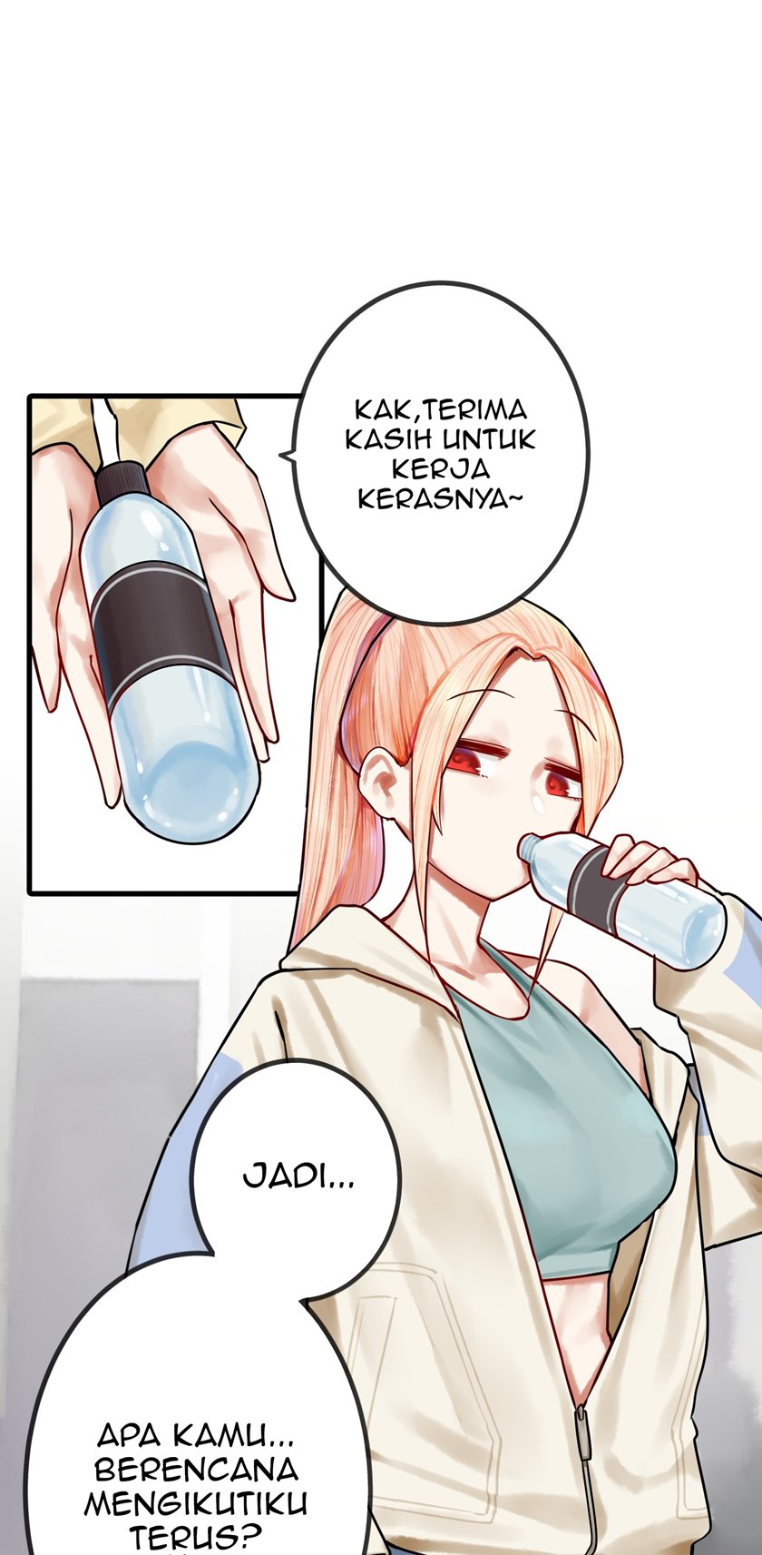 Miss, don’t livestream it! Chapter 34.1 Gambar 8