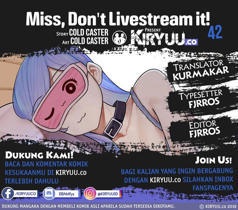 Miss, don’t livestream it! Chapter 42 Gambar 1