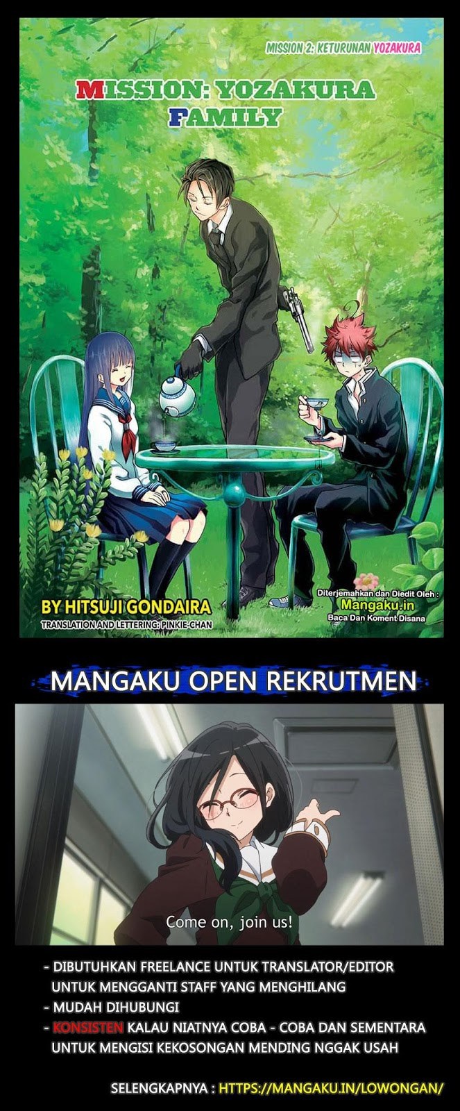 Mission: Yozakura Family Chapter 02 Gambar 2