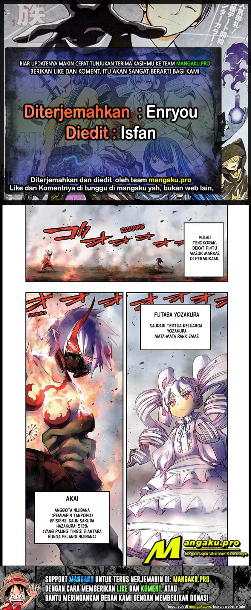 Mission: Yozakura Family Chapter 69 Gambar 1