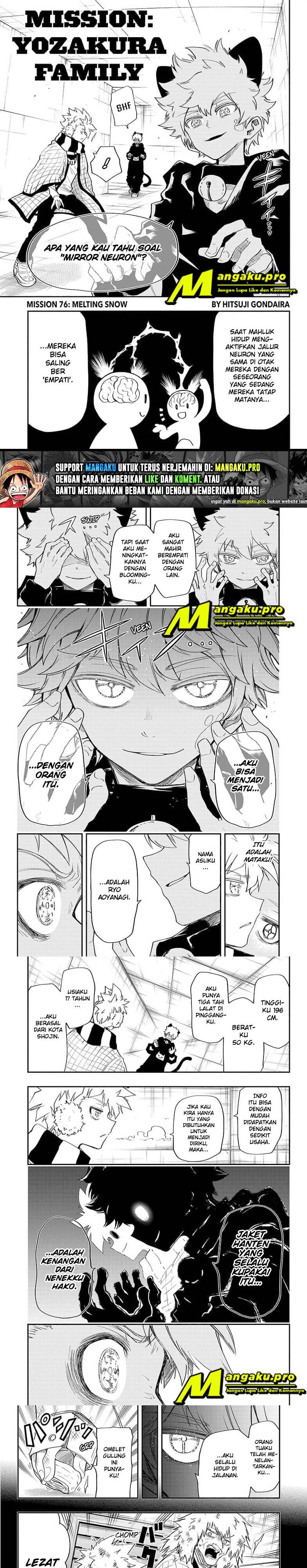Mission: Yozakura Family Chapter 76 Gambar 2