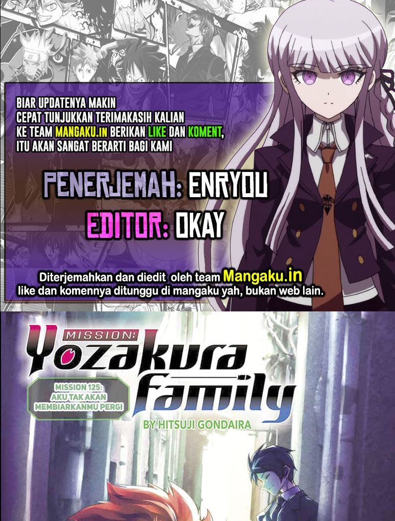 Mission: Yozakura Family Chapter 125 Gambar 1