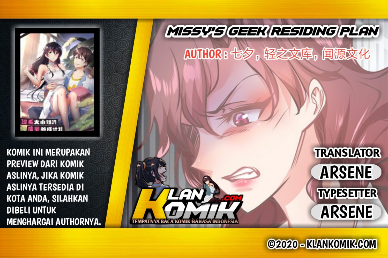 Missy’s Geek Residing Plan Chapter 05 Gambar 1