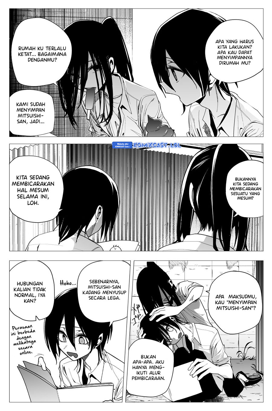 Mitsuishi-san is Being Weird This Year Chapter 27 Gambar 3