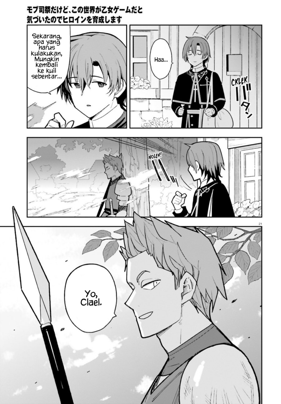 Mob Shisai Dakedo, Kono Sekai ga Otome Game dato Kizuita node Heroine wo Ikusei Shimasu Chapter 04 Gambar 22