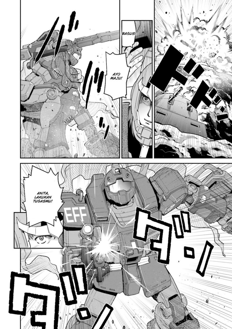 Mobile Suit Gundam Ground Zero Rise From the Ashes Chapter 04 Gambar 21