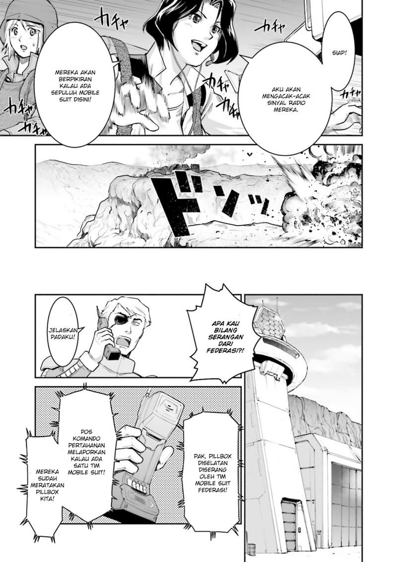 Mobile Suit Gundam Ground Zero Rise From the Ashes Chapter 04 Gambar 22