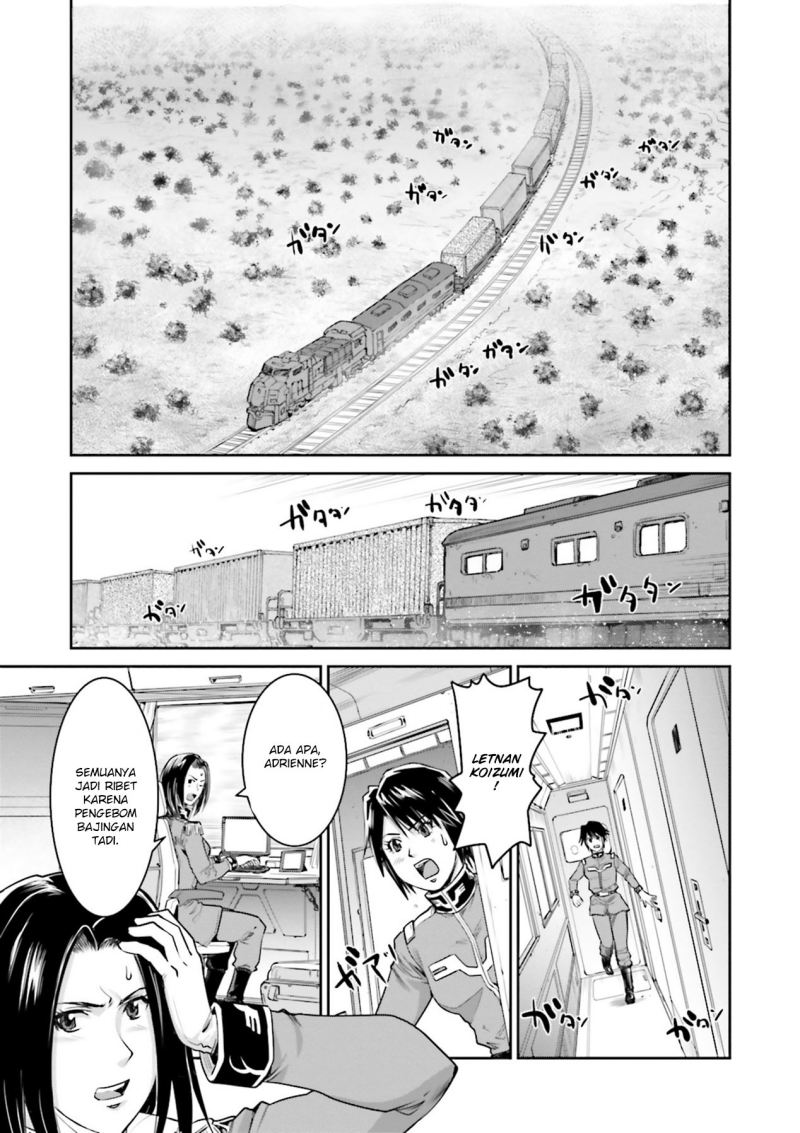 Mobile Suit Gundam Ground Zero Rise From the Ashes Chapter 04 Gambar 24