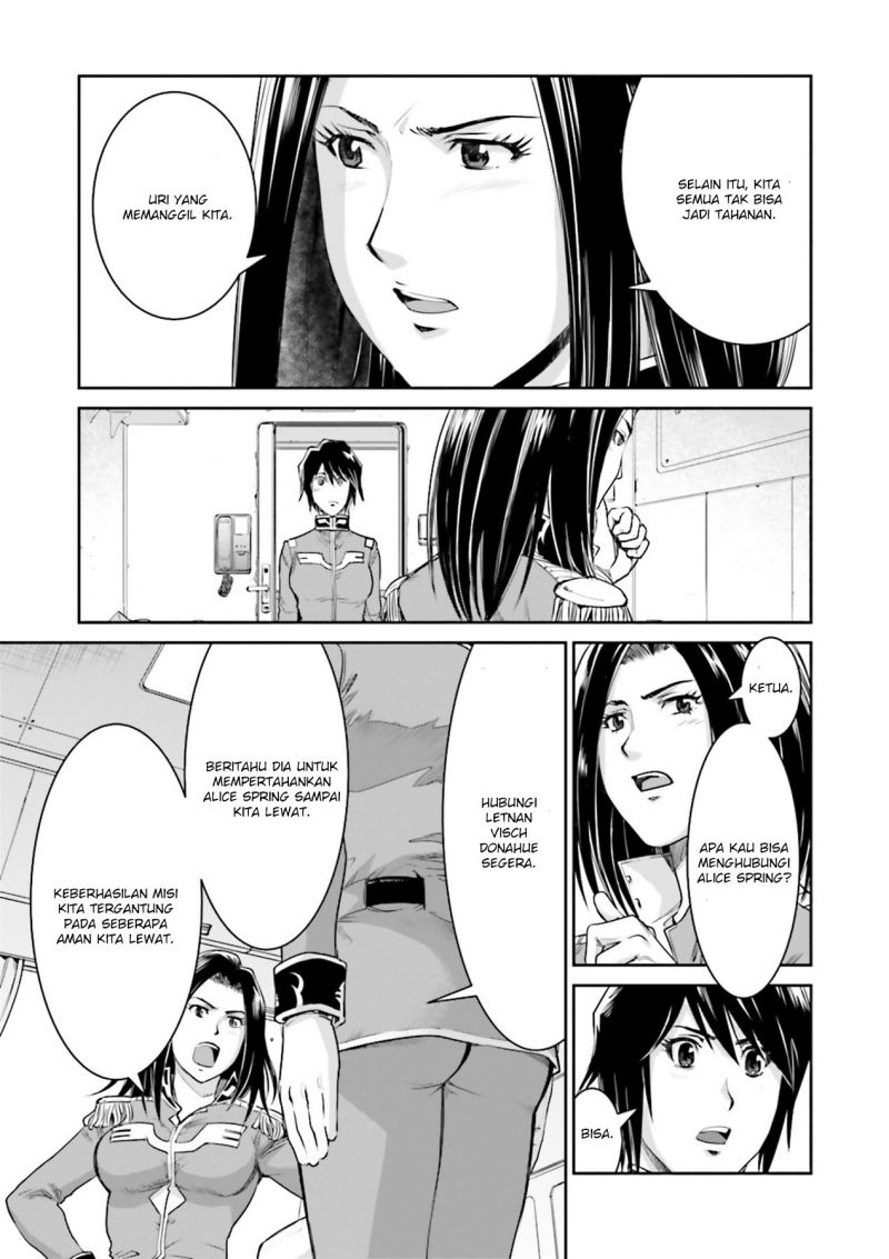 Mobile Suit Gundam Ground Zero Rise From the Ashes Chapter 04 Gambar 26