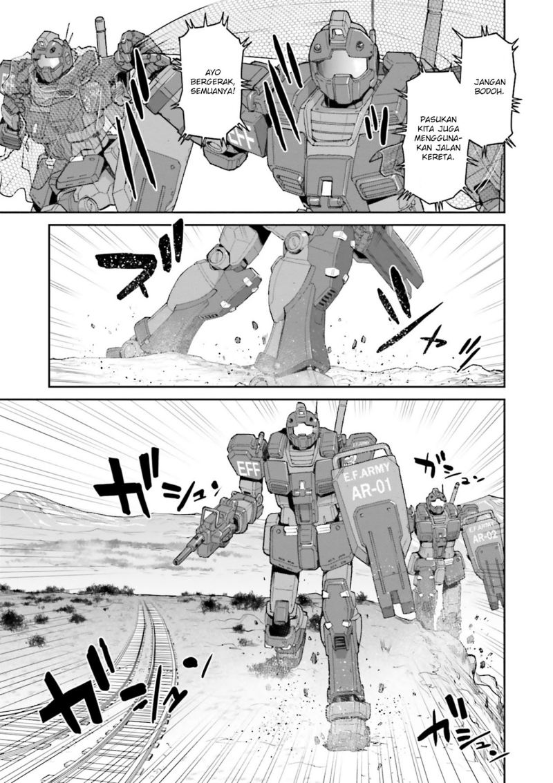 Mobile Suit Gundam Ground Zero Rise From the Ashes Chapter 04 Gambar 32