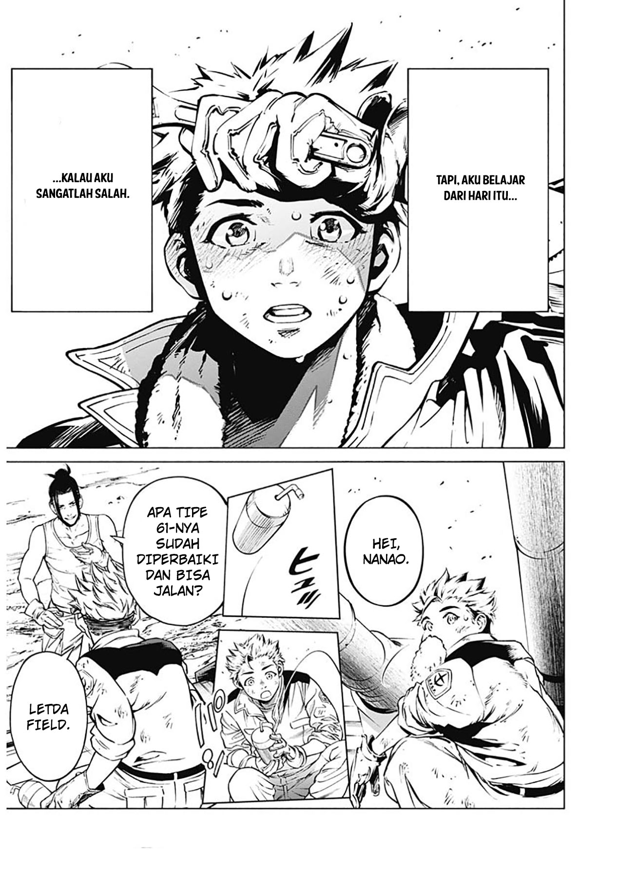 Mobile Suit Gundam Rust Horizon Chapter 01 Gambar 9
