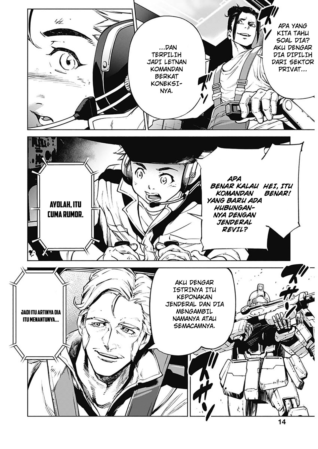 Mobile Suit Gundam Rust Horizon Chapter 01 Gambar 14
