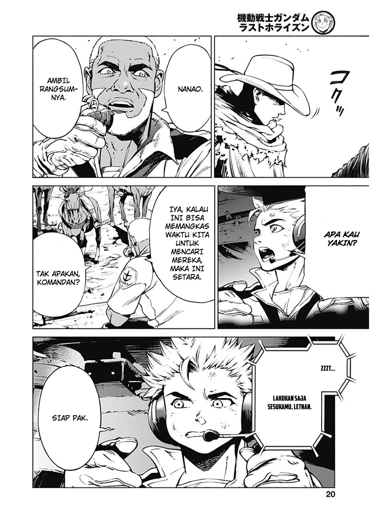 Mobile Suit Gundam Rust Horizon Chapter 01 Gambar 20