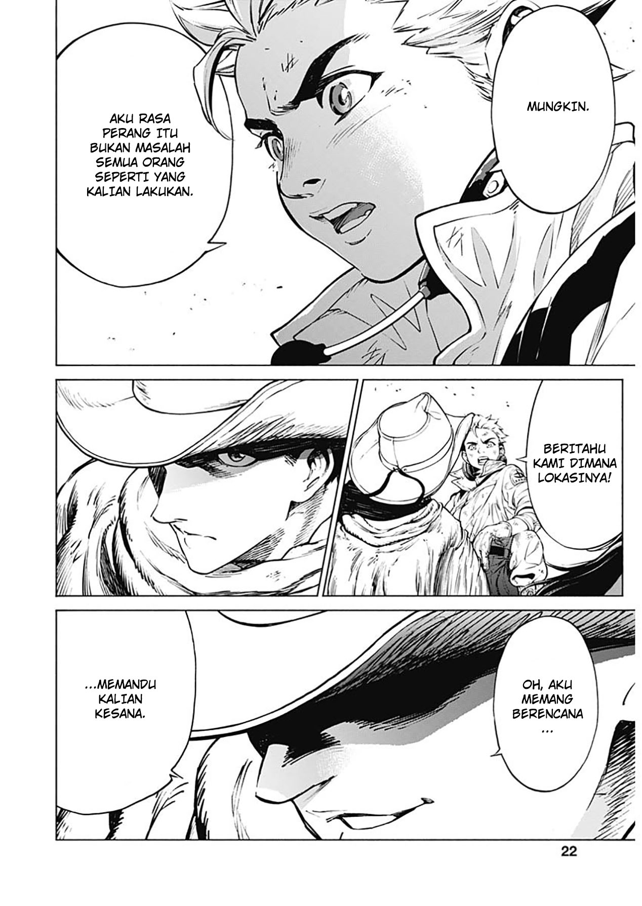 Mobile Suit Gundam Rust Horizon Chapter 01 Gambar 22
