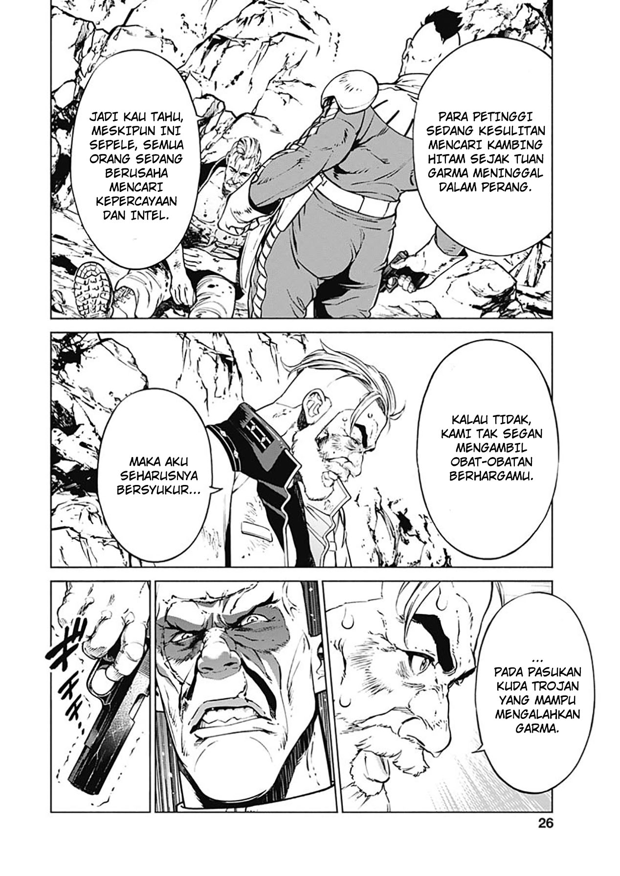 Mobile Suit Gundam Rust Horizon Chapter 01 Gambar 26
