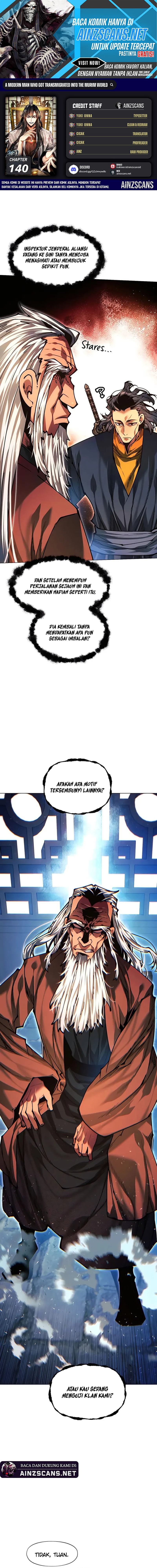 Modern Man Who Fall Into Murim Chapter 140 Gambar 1