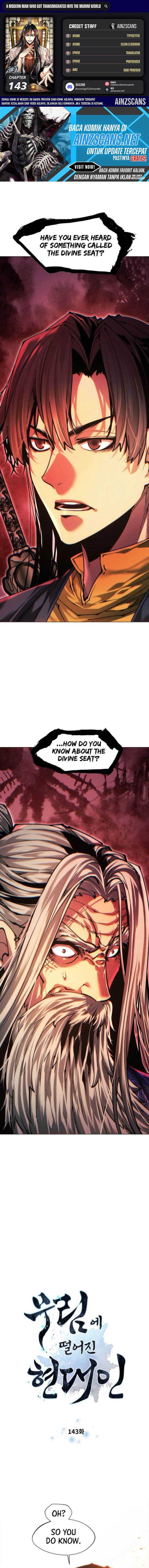 Modern Man Who Fall Into Murim Chapter 143 Gambar 1