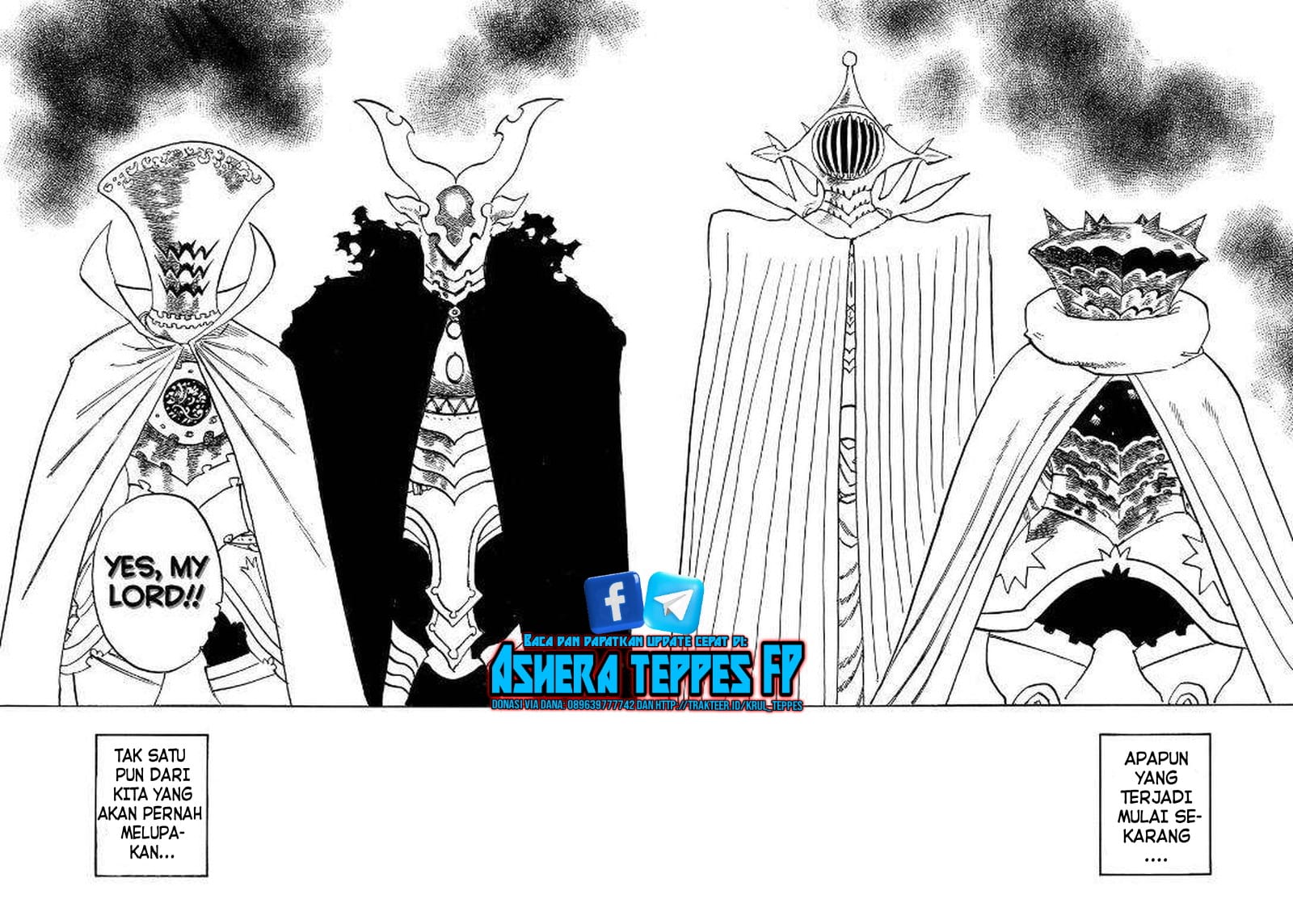 Mokushiroku no Yonkishi Chapter 128 Gambar 19