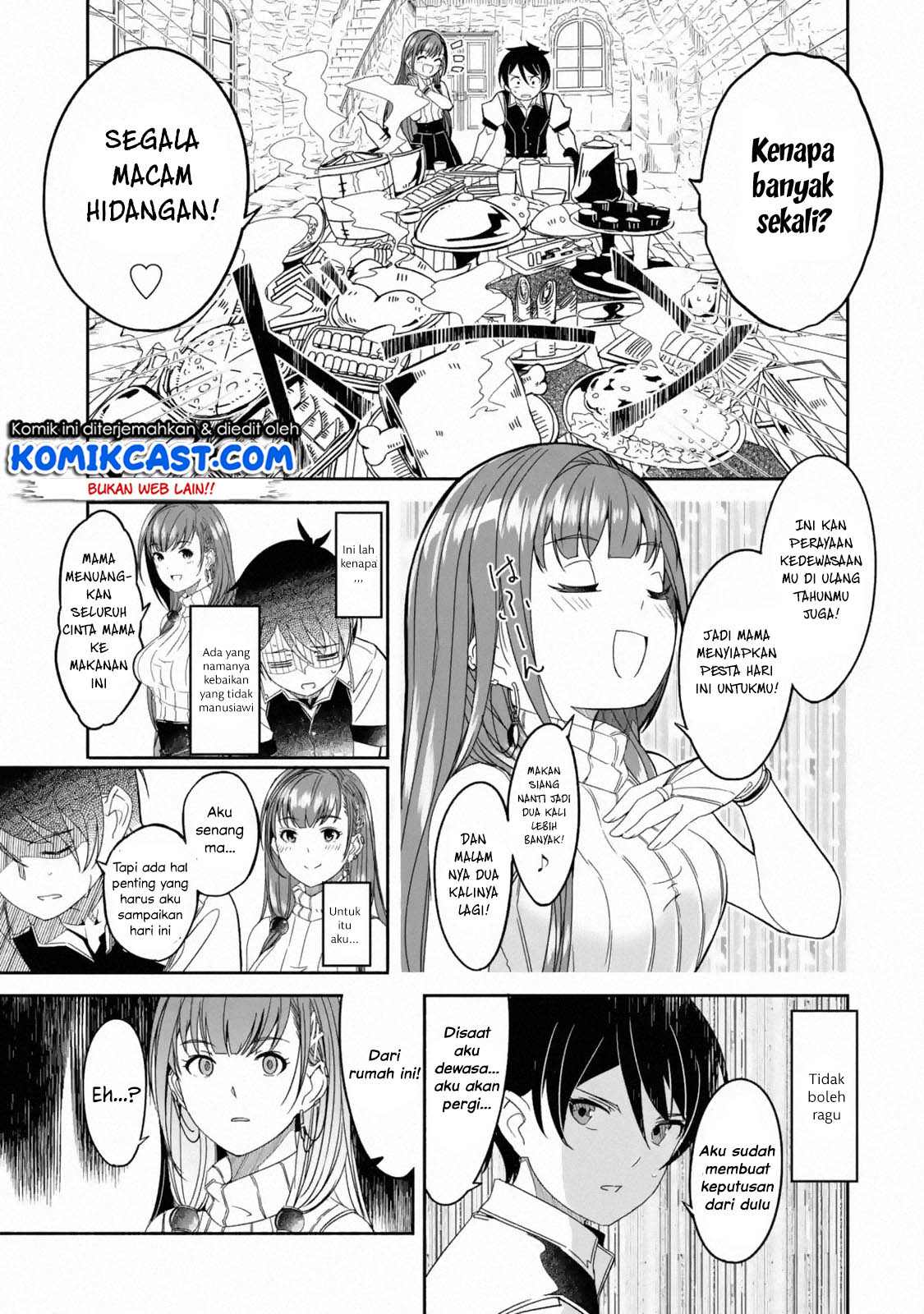 Mom, Please Don’t Come Adventuring With Me! ~The Boy Who Was Raised by the Ultimate Overprotective Dragon, Becomes an Adventurer With His Mother~ Chapter 01.2 Gambar 8