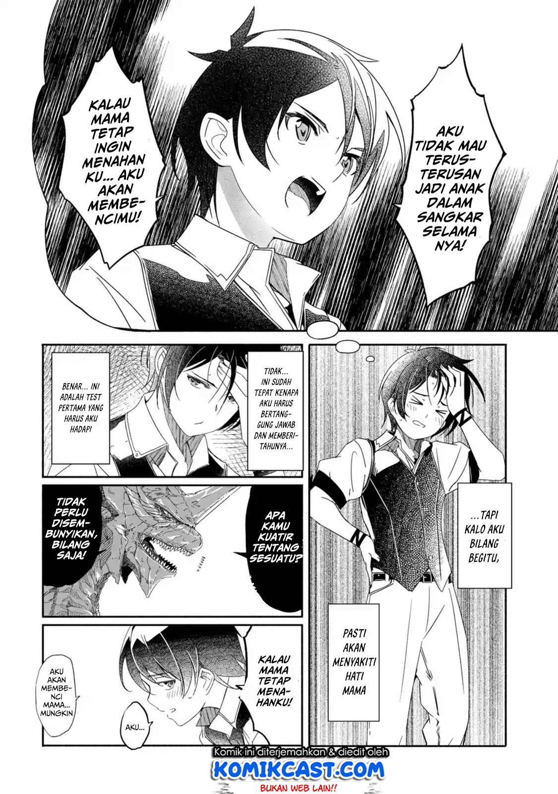 Mom, Please Don’t Come Adventuring With Me! ~The Boy Who Was Raised by the Ultimate Overprotective Dragon, Becomes an Adventurer With His Mother~ Chapter 01.3 Gambar 9
