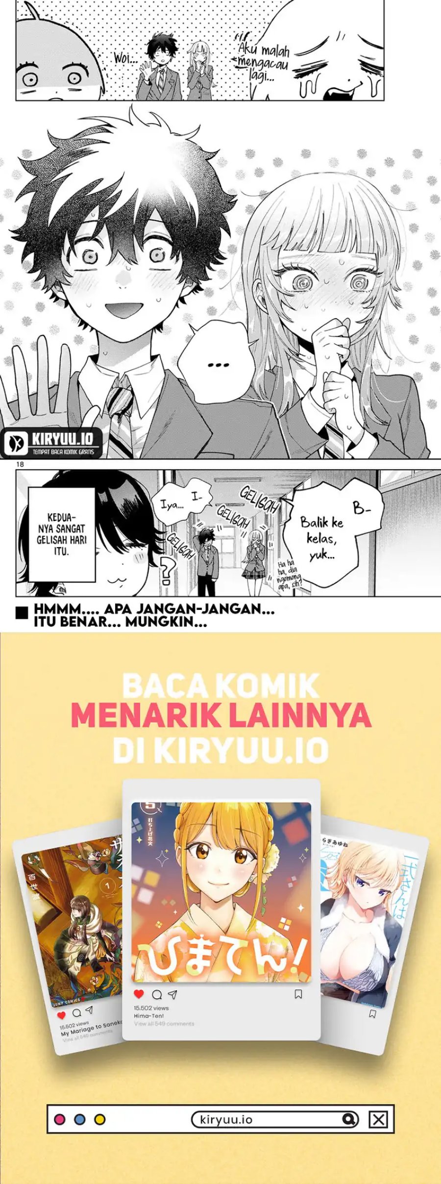 Momose Akira no Hatsukoi Hatan-chuu Chapter 22 Gambar 19