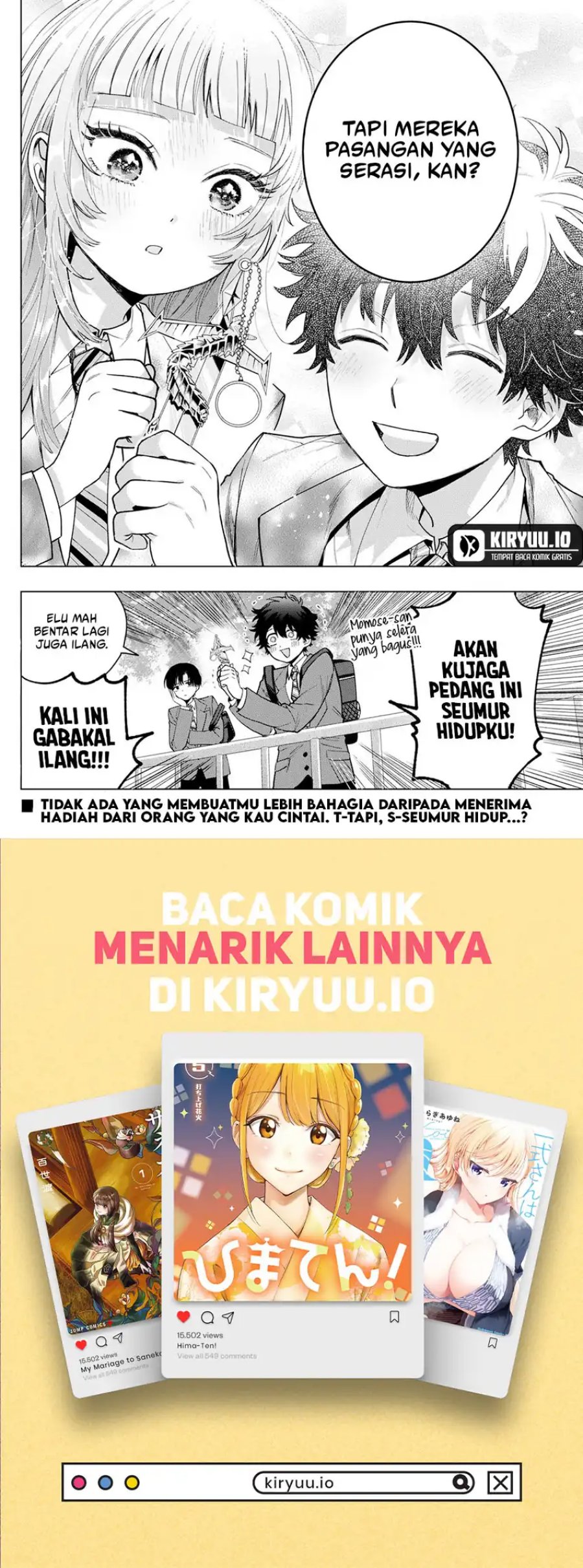 Momose Akira no Hatsukoi Hatan-chuu Chapter 23 Gambar 19